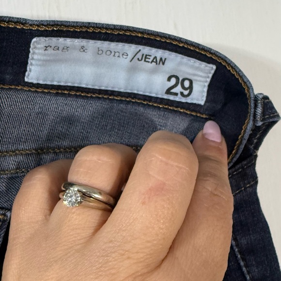 Rag and bone straight slim Blue Jeans - Picture 2 of 4